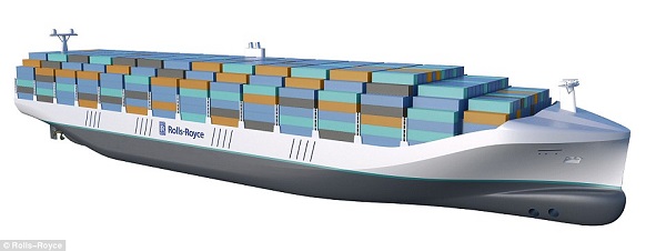 Autonomous ship Rolls Royce